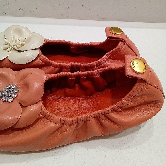 Like New!Tory Burch Canyon Ballet Flats 7 1/2 - Picture 11 of 12